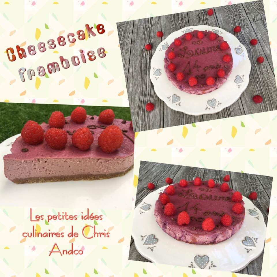 Cheesecake framboise