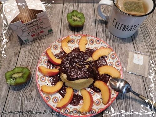 Bowl cake son d'avoine et pomme WW