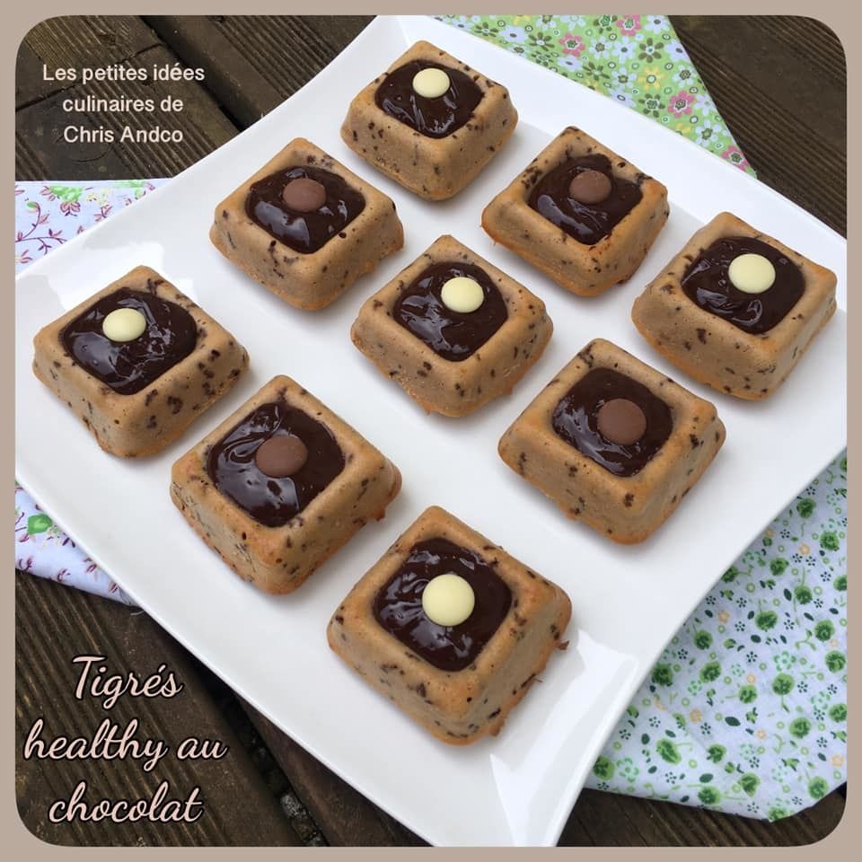 tigrés healthy au chocolat
