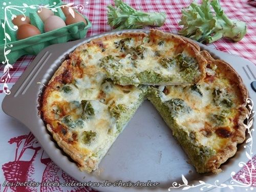 Tarte brocoli et Roquefort