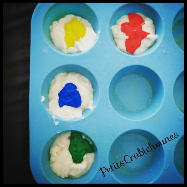 Recette peinture gonflante au microondes (peinture 3D, Puffy paint). Petits Crabichounes