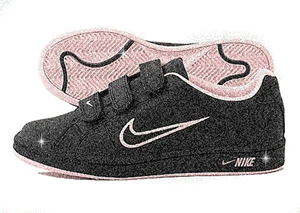 Chaussures - Sport - Baskets - Nike - Gifs scintillants