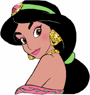 Jasmine - Aladdin - Clin doeil - Gif anim - scintillant - Gratuit - Le  Monde des Gifs