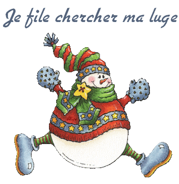 Je file chercher ma luge - Neige - Jeux - Bonhomme de neige - Gif animé -  Gratuit - Le blog de lemondedesgifs.over-blog.com