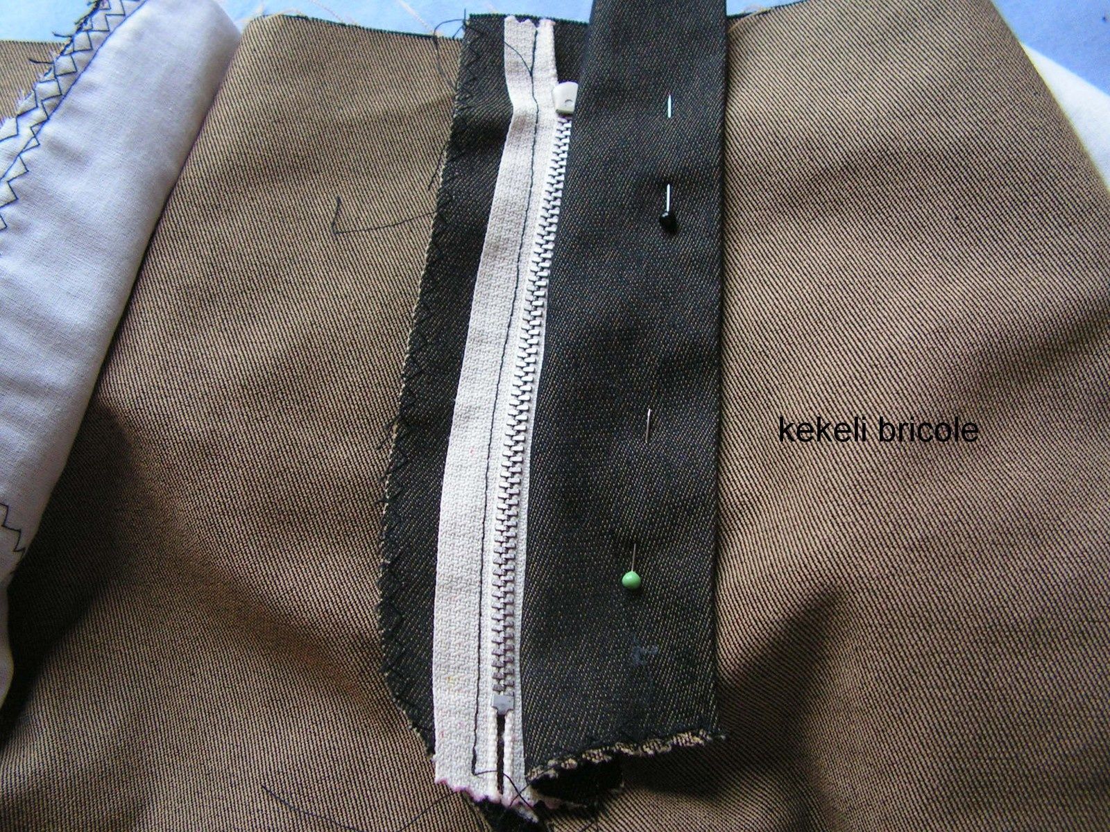 Monter une braguette avec sous-pont