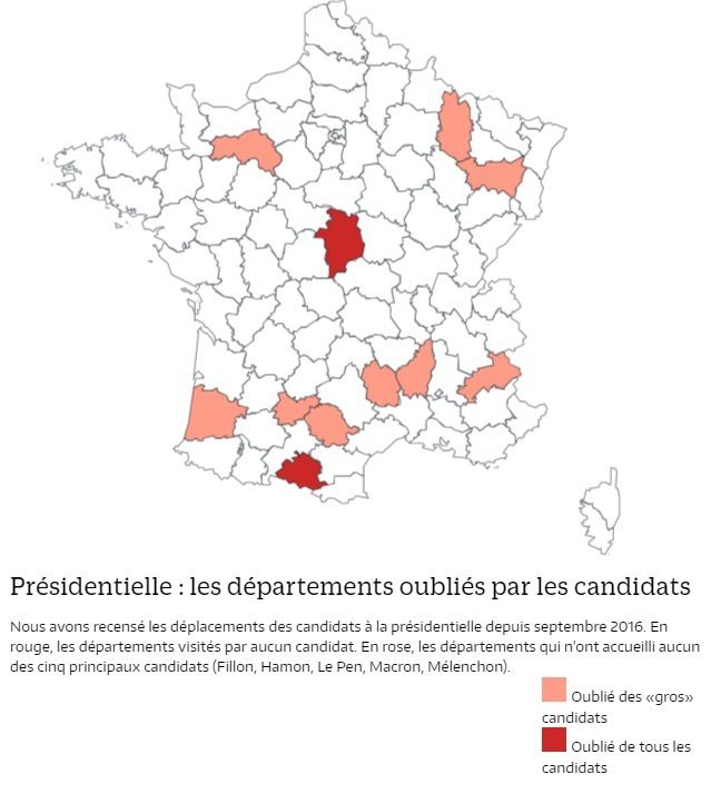 Le Cher, l'un des deux départements qui n'a reçu la visite d'aucun candidat !