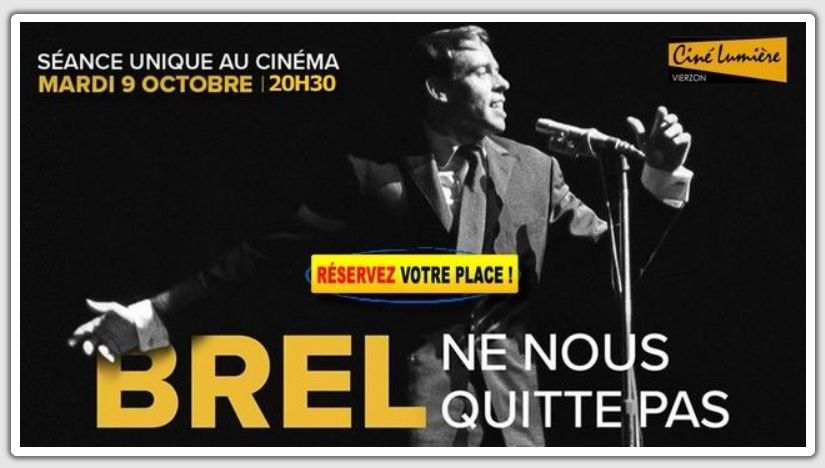 Hommage à Jacques Brel, un service même pas minimum à Vierzon !