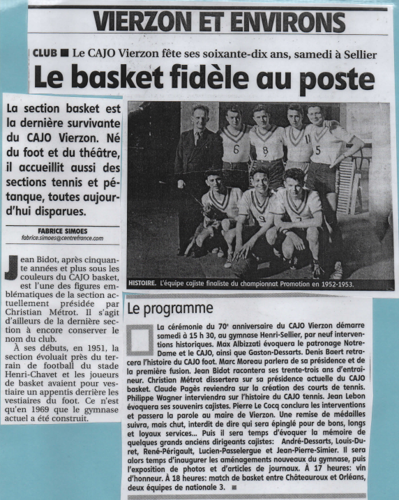 Les ex-licenciés du Cajo Basket pourront aller à l'USV Basket