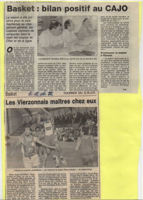 Les ex-licenciés du Cajo Basket pourront aller à l'USV Basket