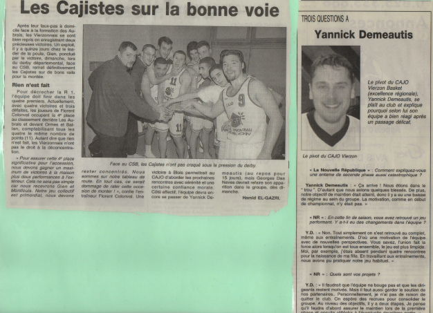 Les ex-licenciés du Cajo Basket pourront aller à l'USV Basket