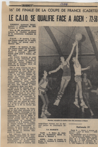 Les ex-licenciés du Cajo Basket pourront aller à l'USV Basket