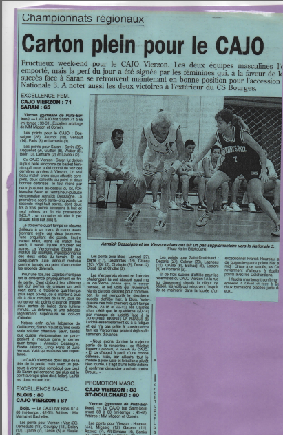 Les ex-licenciés du Cajo Basket pourront aller à l'USV Basket