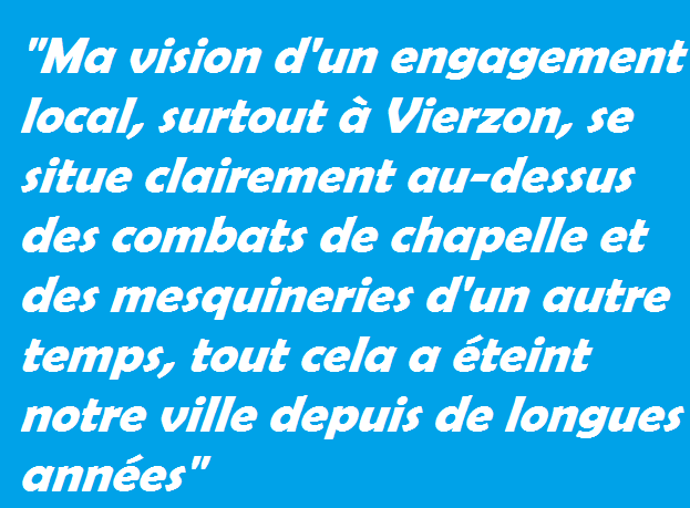 Municipales : Christophe Doré explique son engagement pour Vierzon 