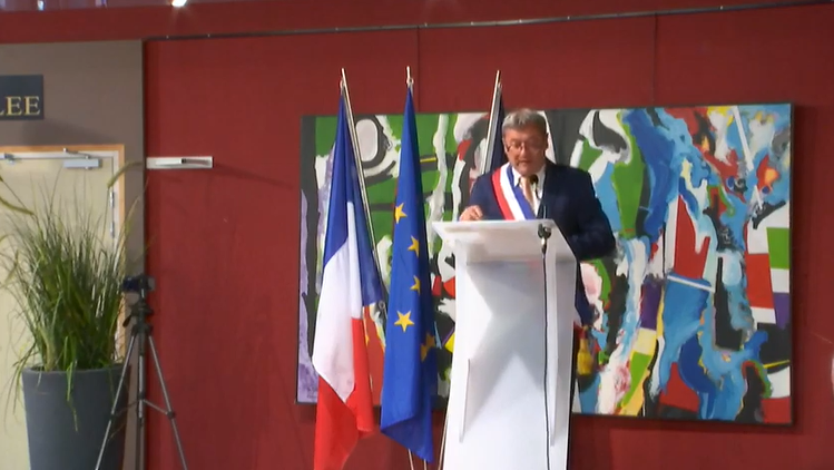 Nicolas Sansu, maire de Vierzon pour la troisième fois depuis 2008