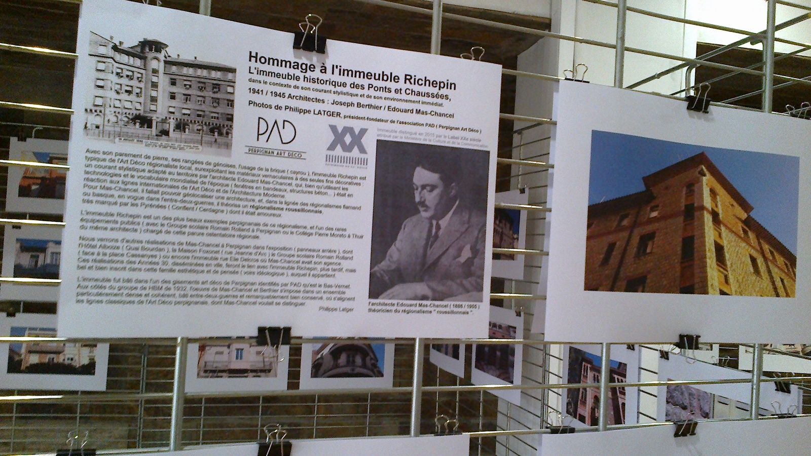 Hommage à l'immeuble Richepin