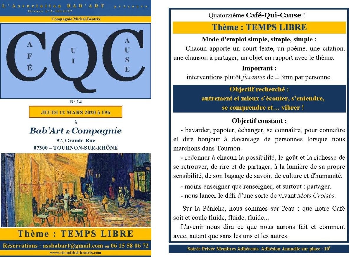 SAISON 2019-2020 : la vingt-quatrième