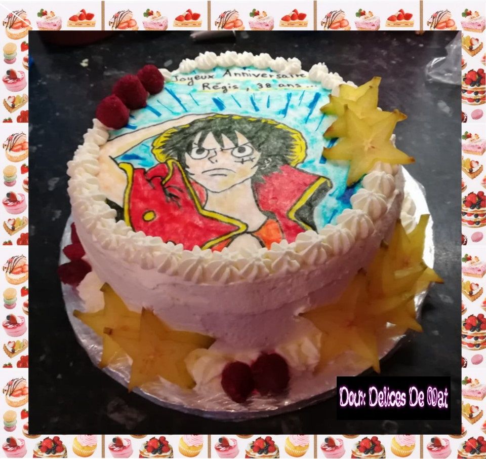 Gateau One Piece Doux Delices De Nat