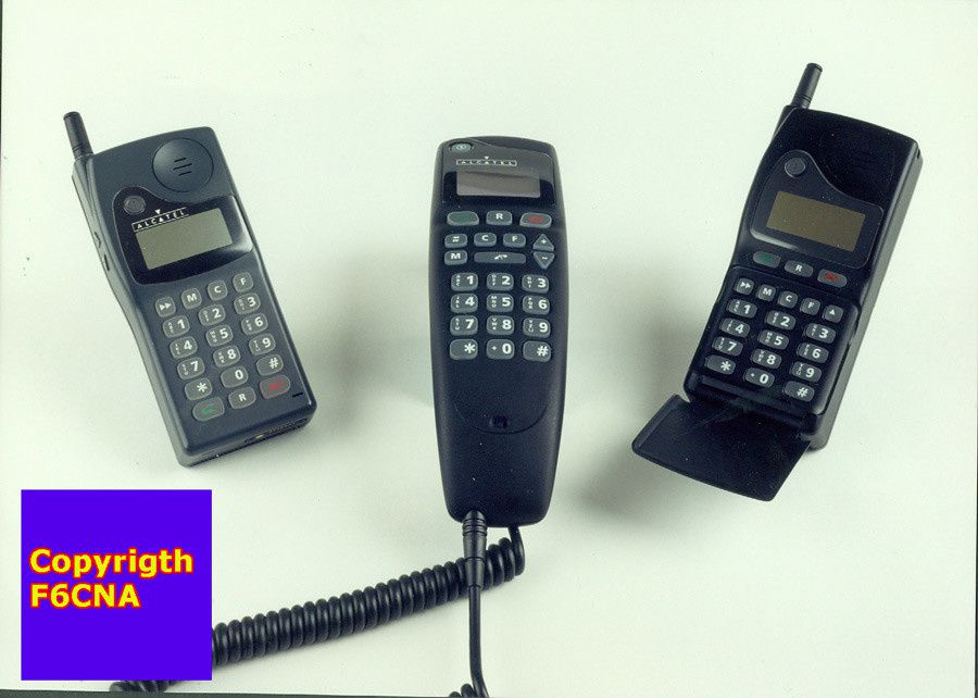 L'Alcatel 9109 HA, le premier téléphone portable GSM Francais de 1991 -  Histoire et évolution des téléphones mobiles portatifs. Collection de  téléphones vintages ...