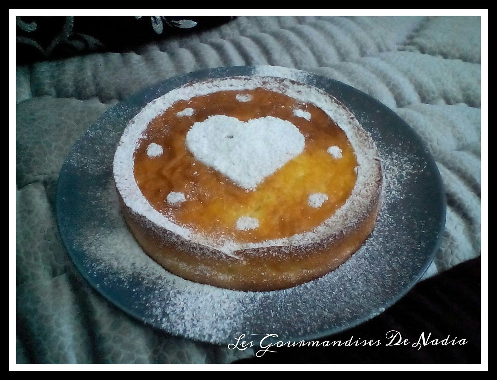 GÂTEAU EXPRESS AUX PECHES