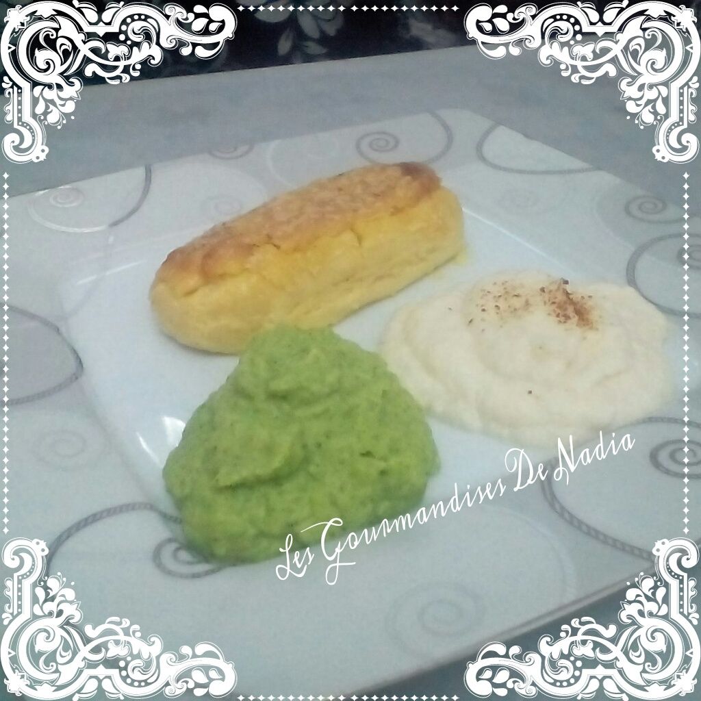 PURÉES DE CHOU FLEUR ET DE BROCOLI 