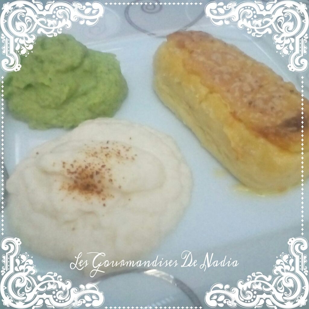 PURÉES DE CHOU FLEUR ET DE BROCOLI 