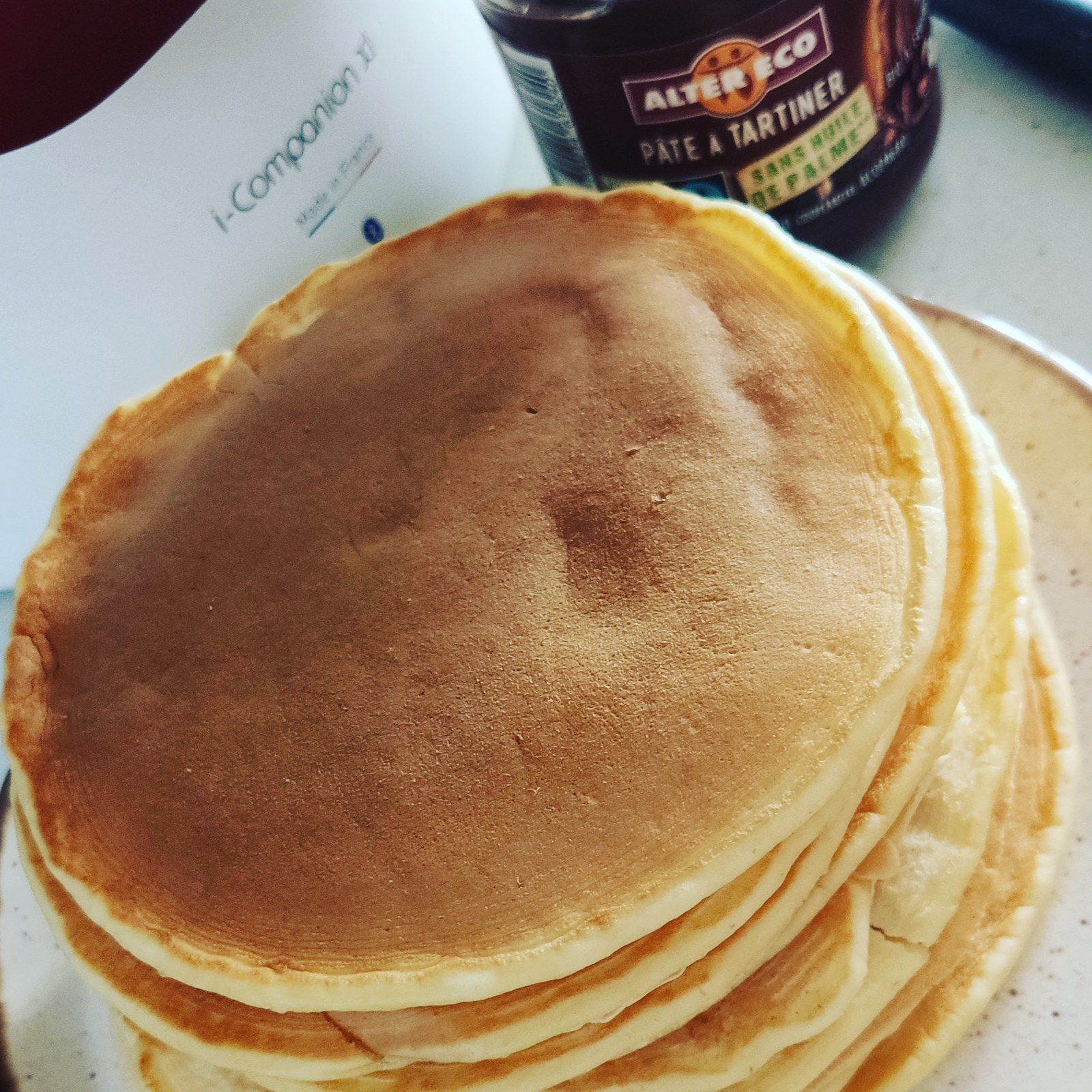 Pancakes et pâte à tartiner Sans sucre ajouté