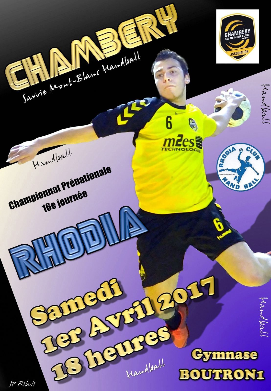 CHAMBERY les matchs du week-end 1er et 2 avril 2017