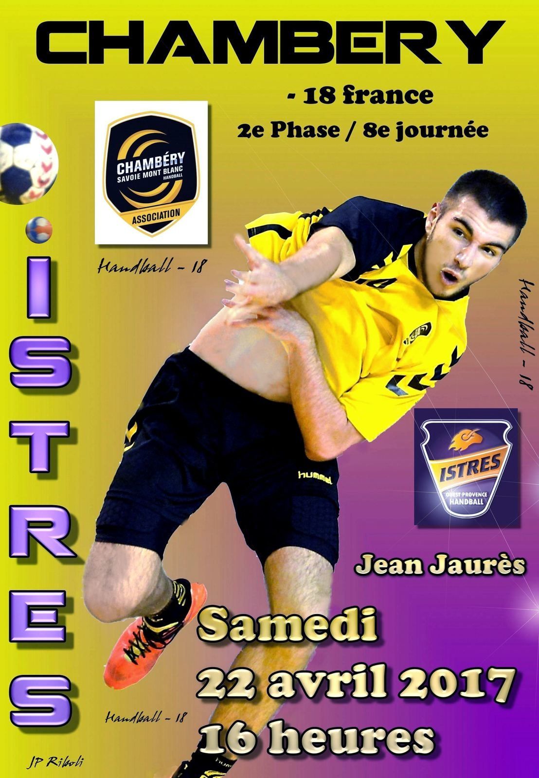 -18 France, CHAMBERY reçoit ISTRES ce samedi 22 avril 16 heures à Jean Jaurès