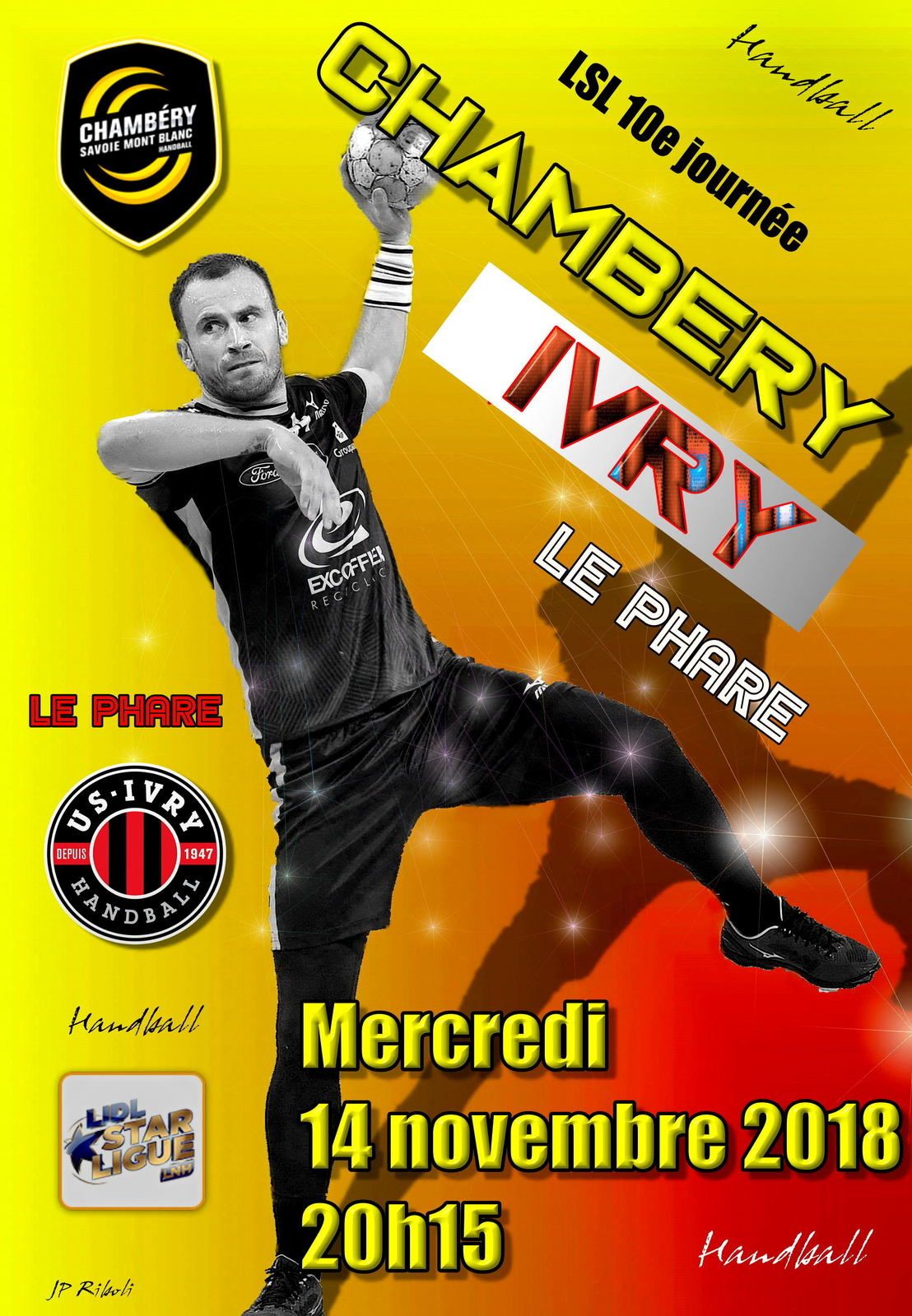 LSL CHAMBERY - IVRY Garder le rythme mercredi 14 novembre 2018