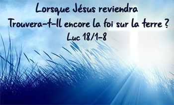 Jésus cherche des personnes de foi – Partie 5