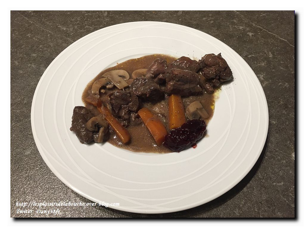 Civet De Biche Sauce Grand Veneur Civet de biche sauce grand veneur - Les plaisirs de la bouche