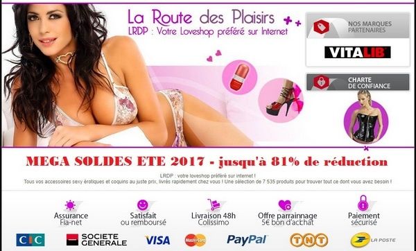 soldes érotique la route des plaisirs