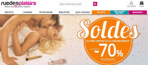 soldes rue des plaisirs