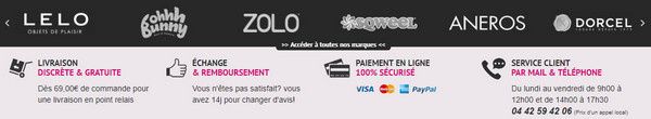 promotions soldes réductions articles érotiques