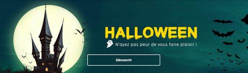 déguisements et décorations d'halloween pas cher