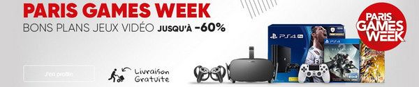 promotions fnac paris game week