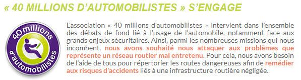 40 millions d'automobilistes