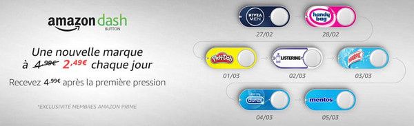 promo amazon dash button