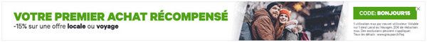 code promo groupon