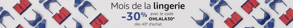 mois de la lingerie amazon