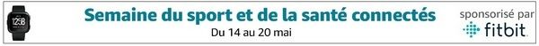 semaine sport connecté amazon