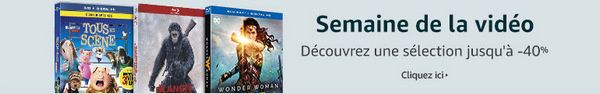 semaine de la vidéo amazon