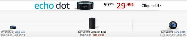 promo amazon alexa france echo dot spot