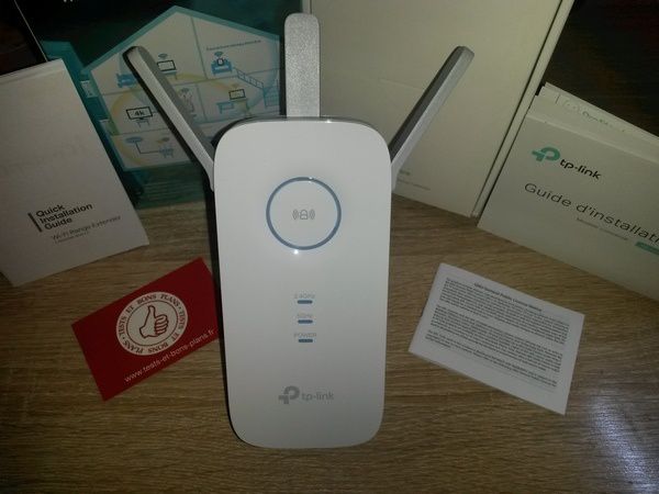Test : point d'accès répéteur Wi-Fi AC 1.75 Gb/s - TP-Link RE450 - Tests et  Bons Plans pour Consommer Malin