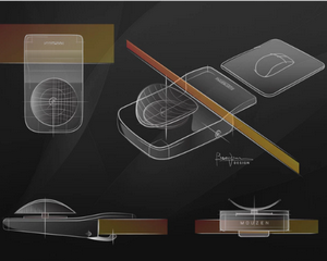 Mouzen™ tablette pour bras