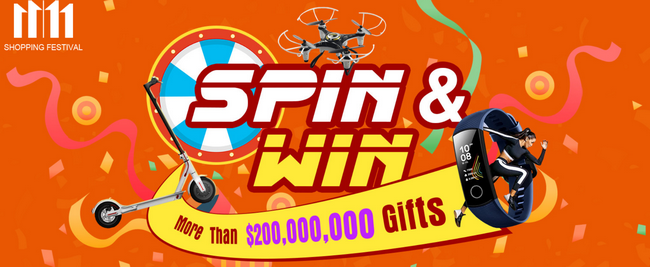 tomtop-spin-win-single-day-2019