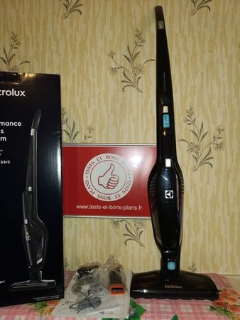 Test : aspirateur sans fil Electrolux Ergorapido Classic 2 Aspirateur balai 2 en 1 ELECTROLUX Ergorapido classic