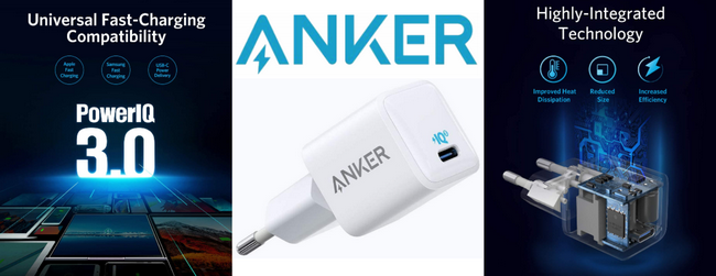 Test : chargeur mural USB type C Anker PowerPort III Nano (18W) - Tests et  Bons Plans pour Consommer Malin