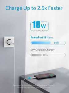 chargeur-usb-type-c-18-watts-anker-powerport-iii-nano