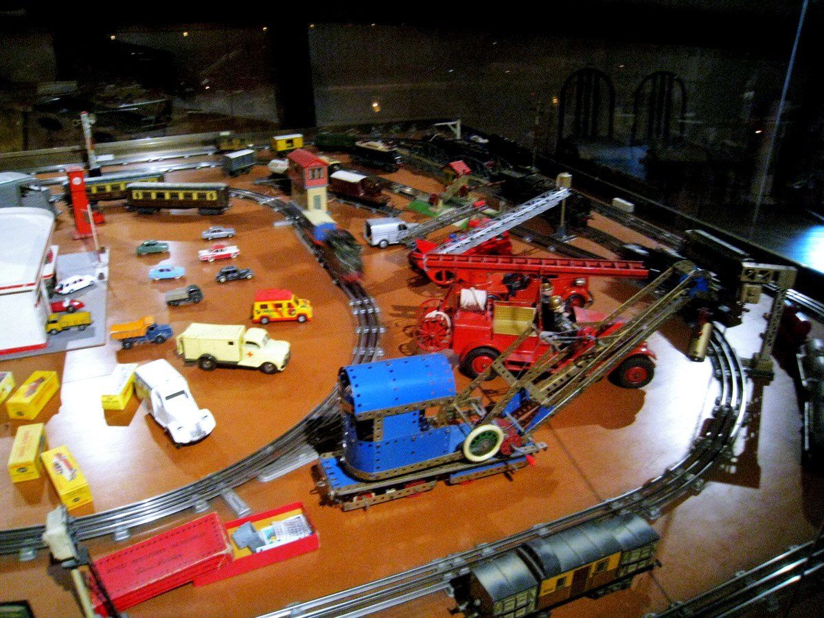 Véhicules de pompiers, musée du jouet (Poissy)
